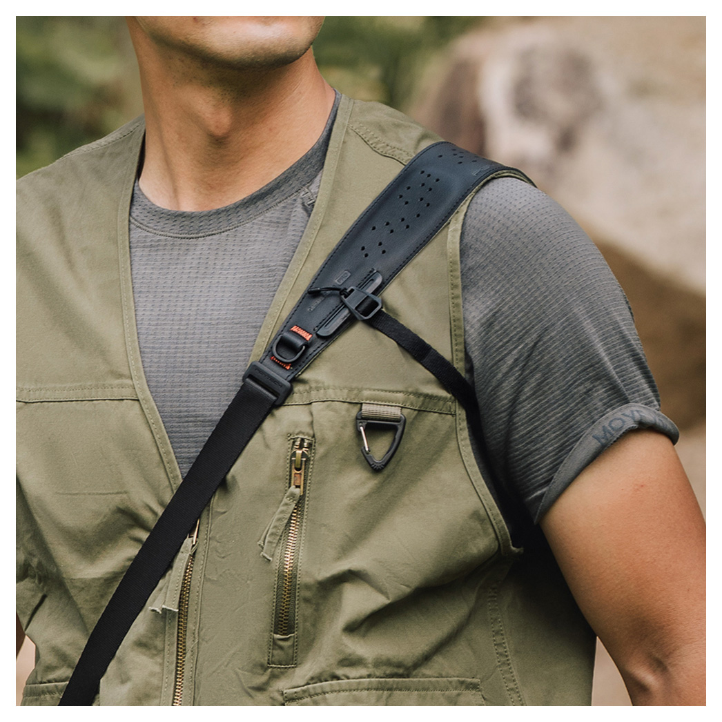 Ремень PGYTECH Camera Strap Pro, черный (Midnight Black)