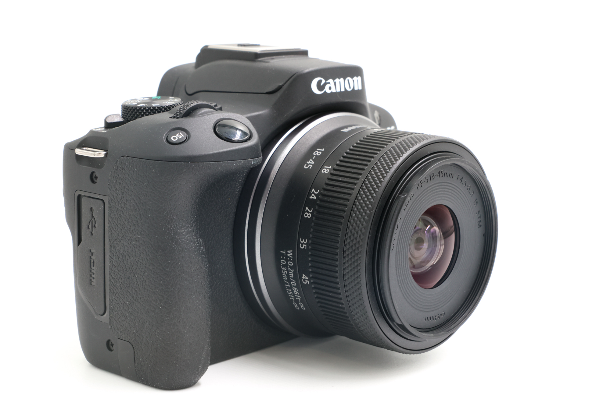 Беззеркальный фотоаппарат Canon EOS R50 kit RF-S 18-45/ 4.5-6.3 STM (состояние 5) (б/у)