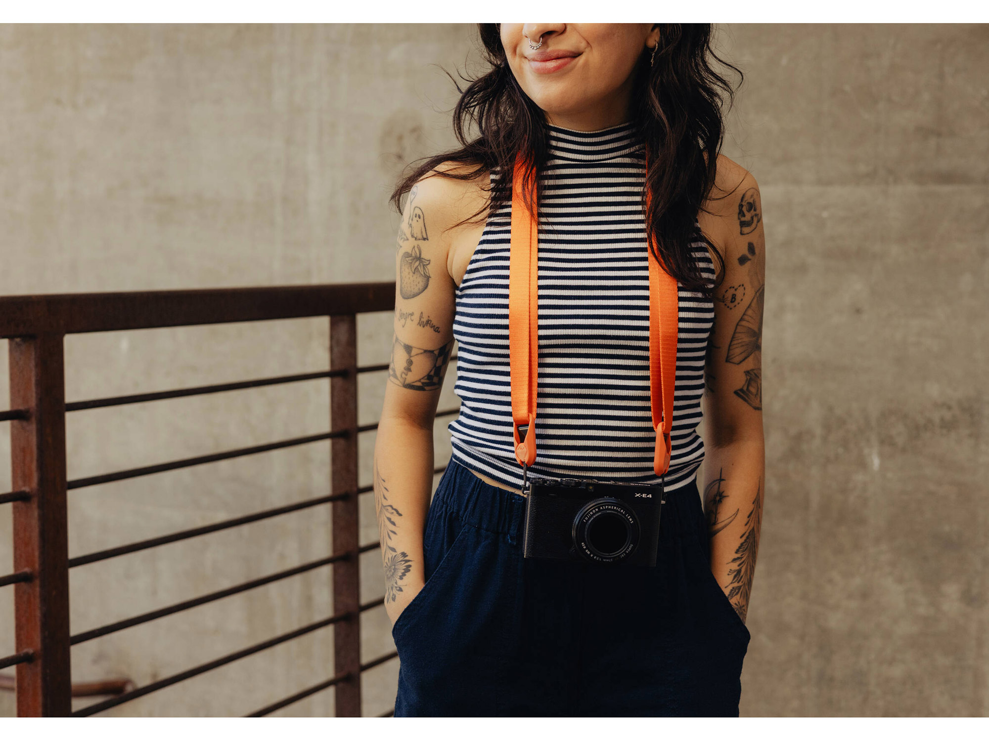 Ремень Peak Design Camera Strap Leash, цвет Ibis, оранжевый