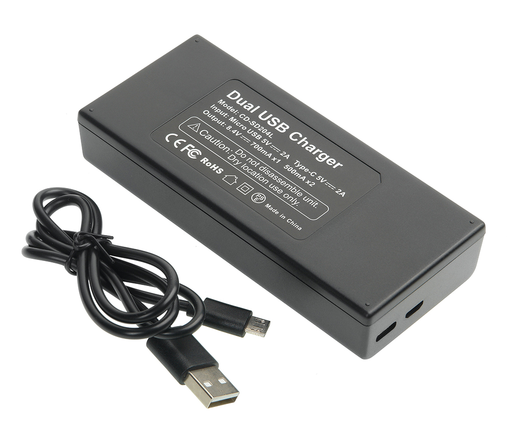 Зарядное устройство GreenBean DualCharger NPF-C