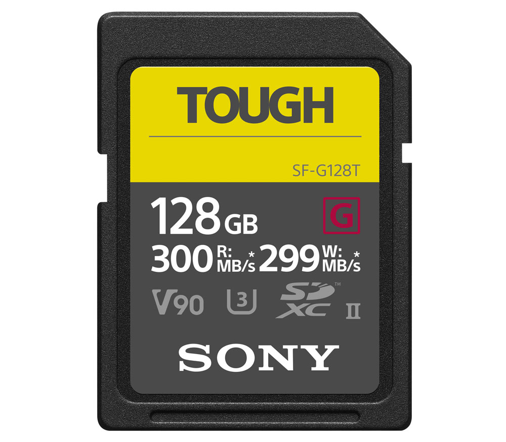Карта памяти Sony SDXC 128GB Tough UHS-II 299/300Mb/s (U3, V90)