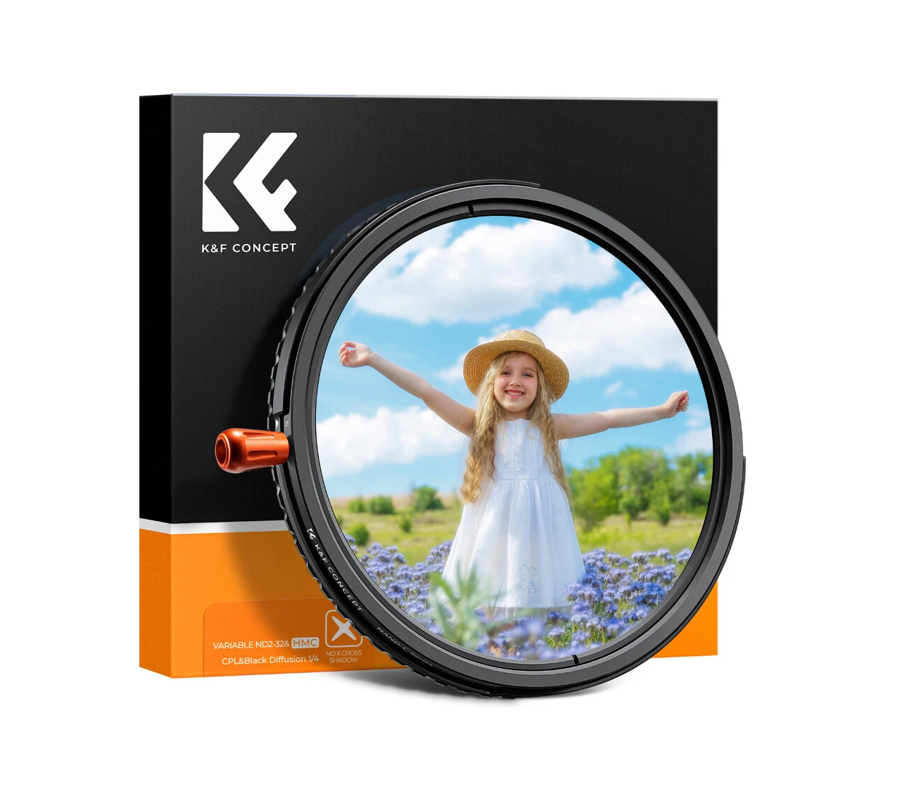 Светофильтр K&F Concept C-Series CPL / ND2-32 / Black Mist 1/4, 82 мм