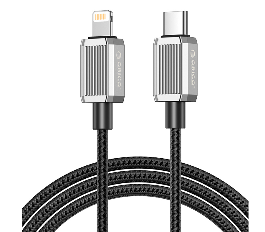 Кабель Orico GQZ29-10, USB 2.0 Type-C / Lightning, до 29 Вт, 1 м