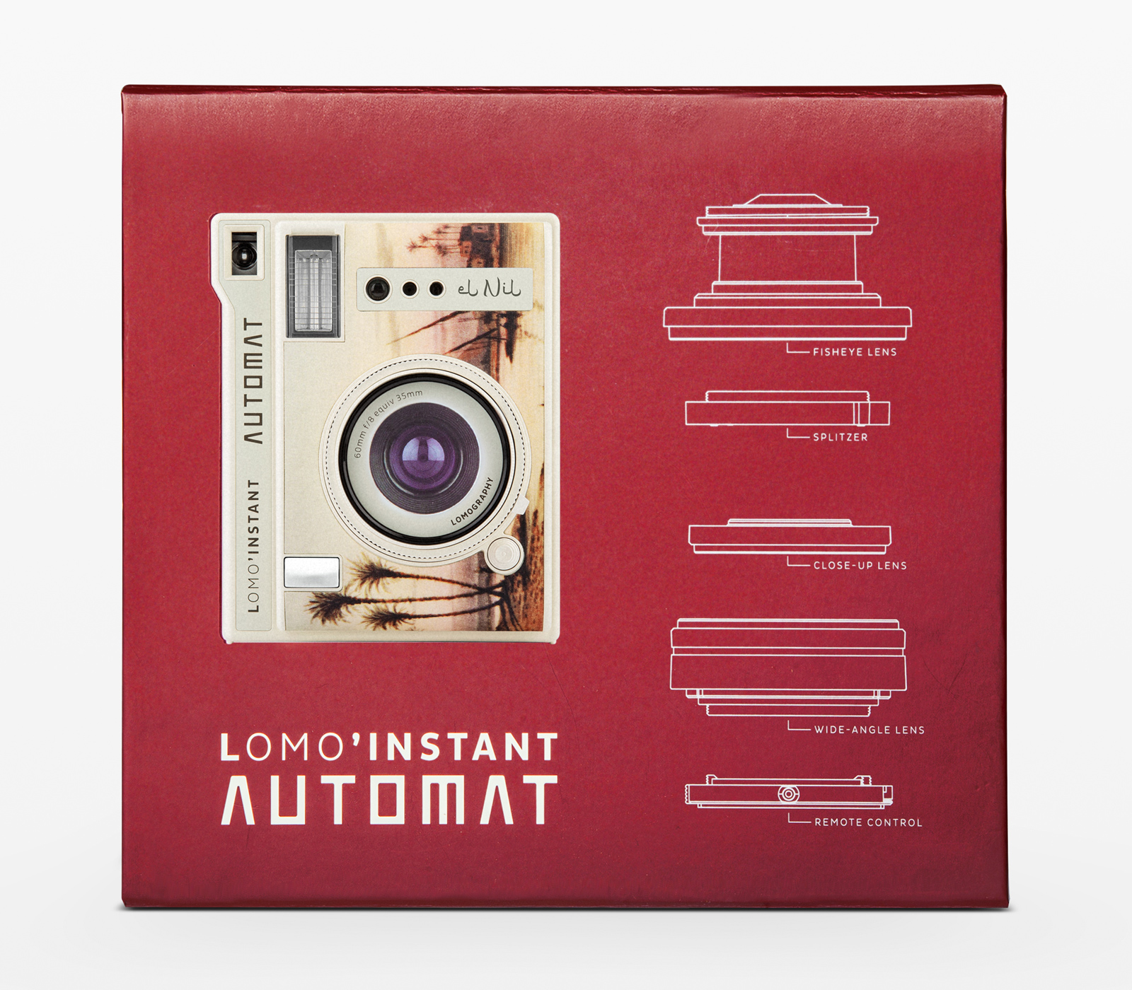 Фотоаппарат моментальной печати Lomography LOMO'Instant Automat El Nil + 3 объектива