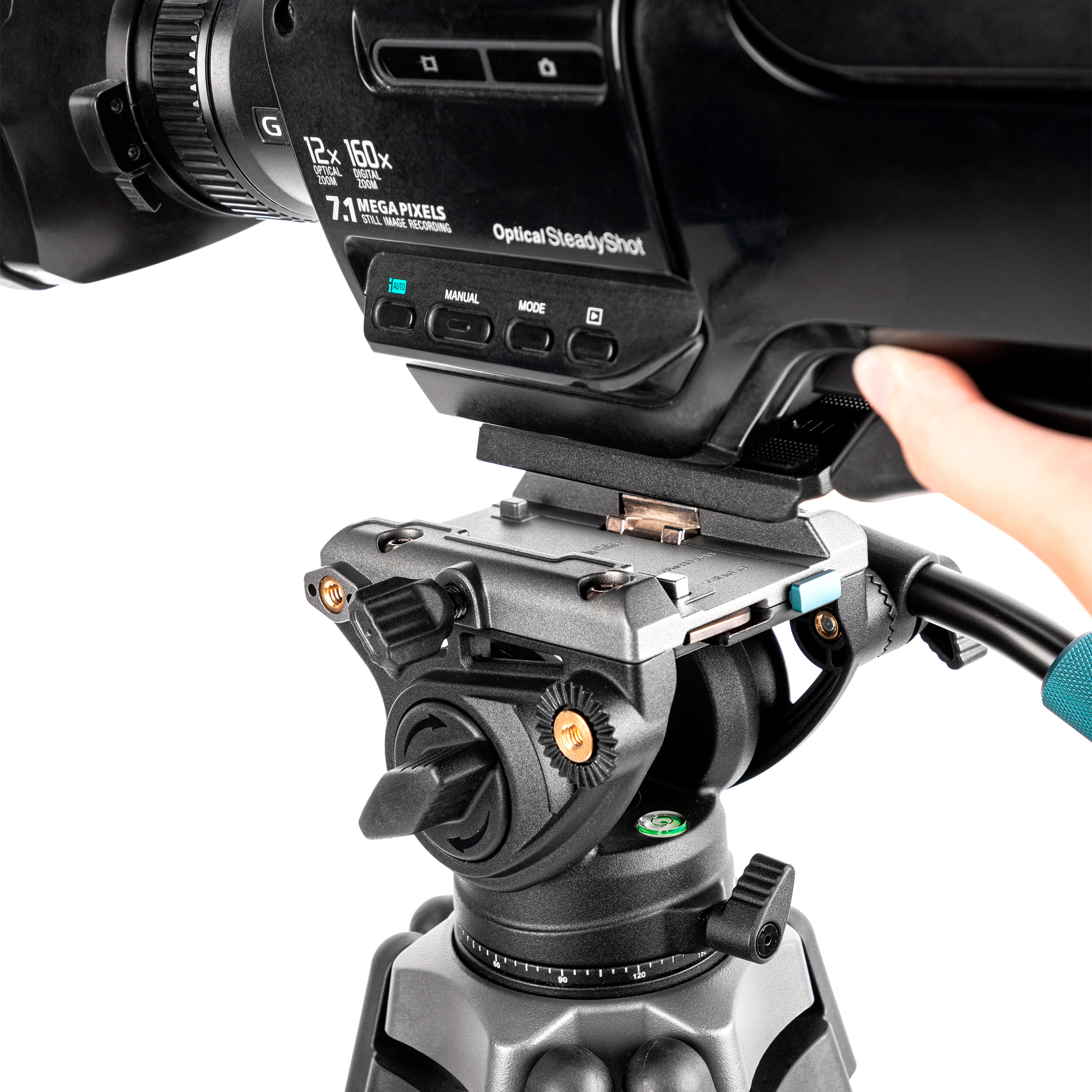Штатив Fotopro DV-3A Pro с  видеоголовой, до 8 кг