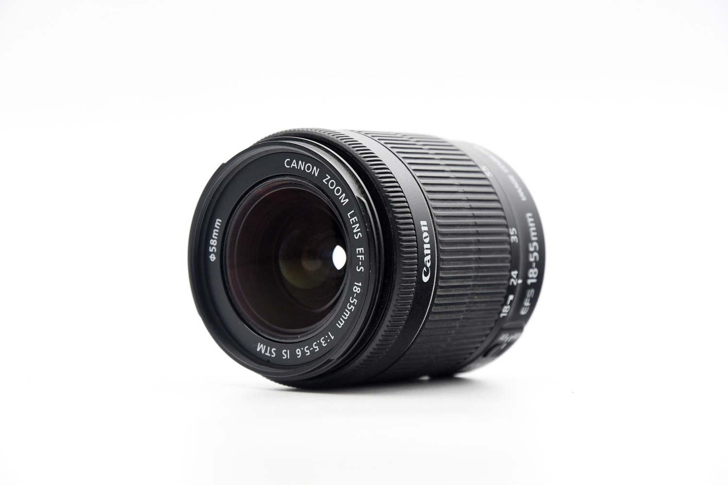 Объектив Canon EF-S 18-55mm f/3.5-5.6 IS STM (состояние 4) (б/у)