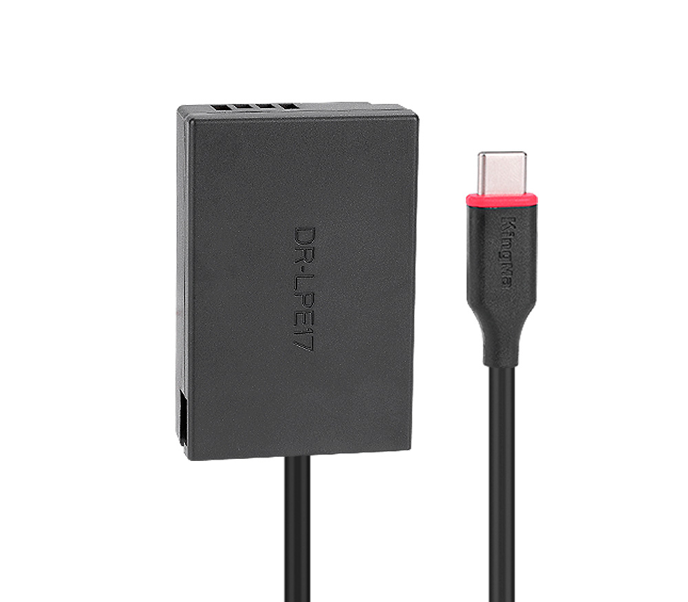 Адаптер питания Kingma TC-LPE17-M, вместо Canon LP-E17 с выходом USB-C