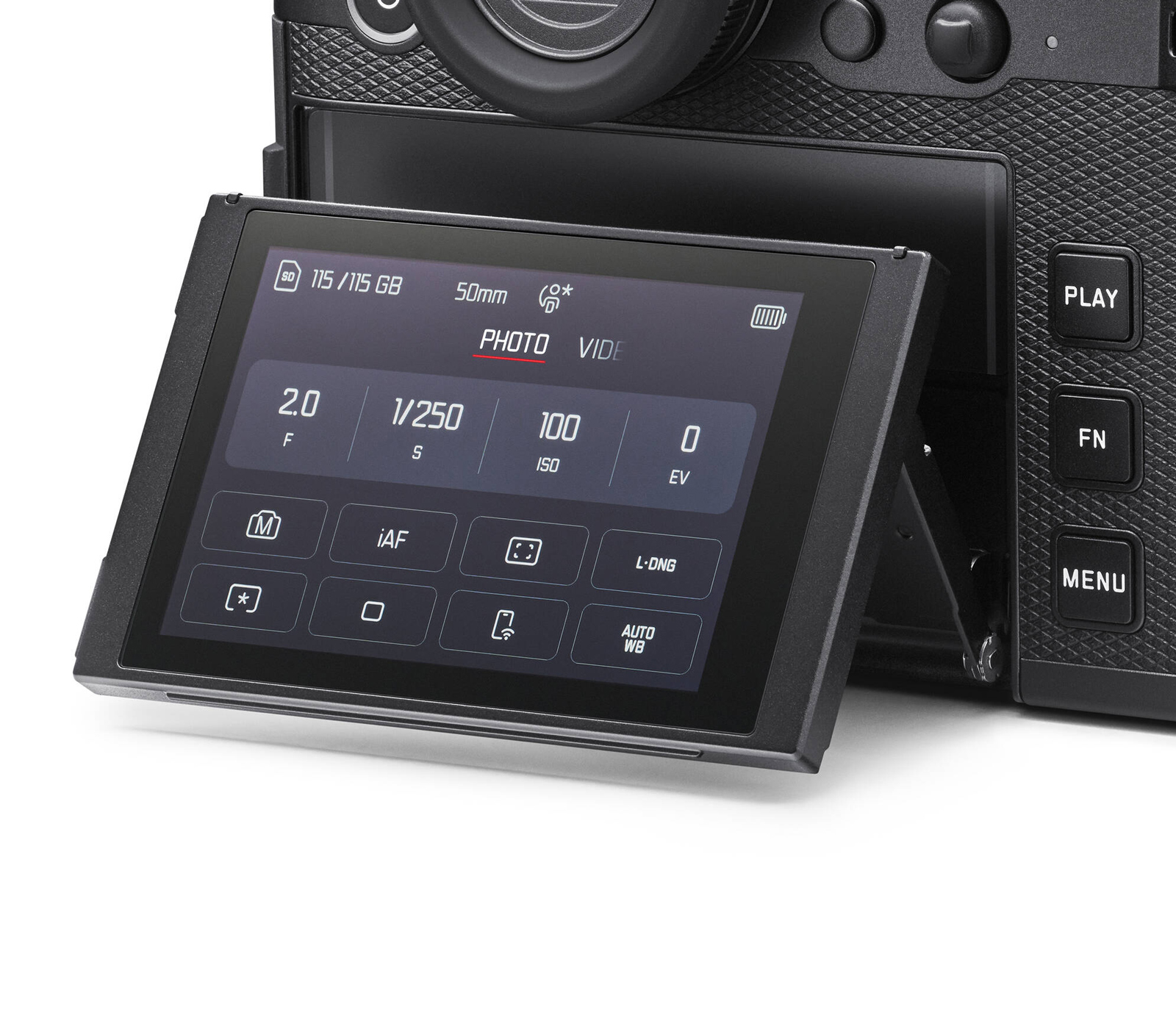 Беззеркальный фотоаппарат Leica SL3-S Body, черный (ROW)