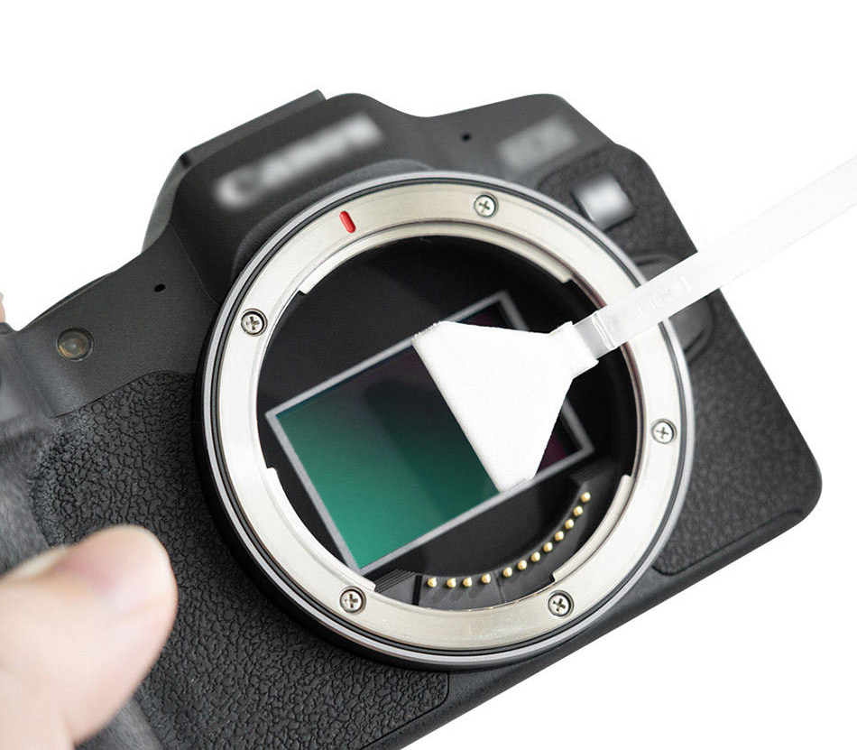 Шваброчки для чистки матриц JJC CL-FS10K2 для полнокадровых матриц с рукояткой и жидкостью, 10 шт