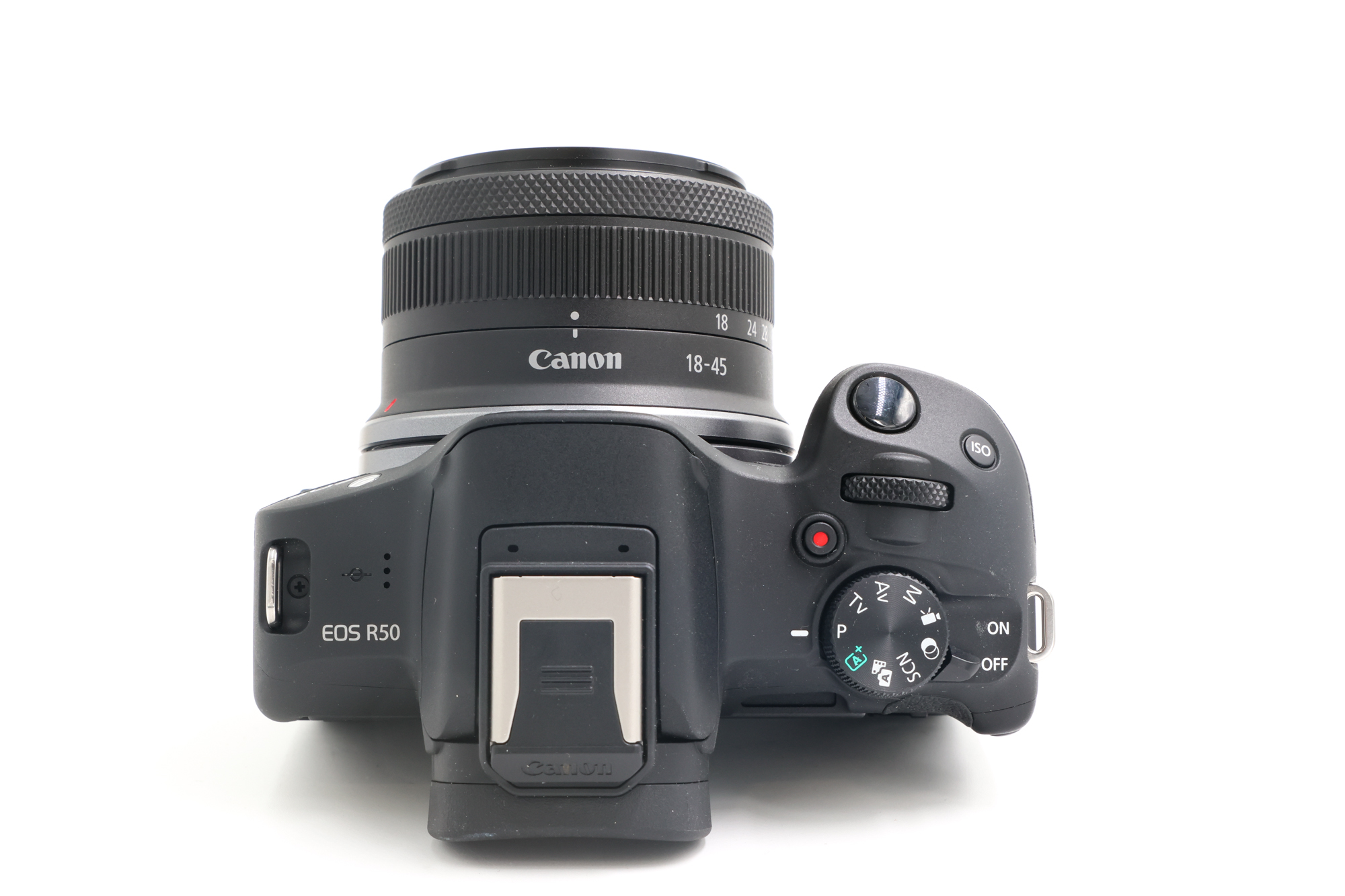 Беззеркальный фотоаппарат Canon EOS R50 kit RF-S 18-45/ 4.5-6.3 STM (состояние 5) (б/у)