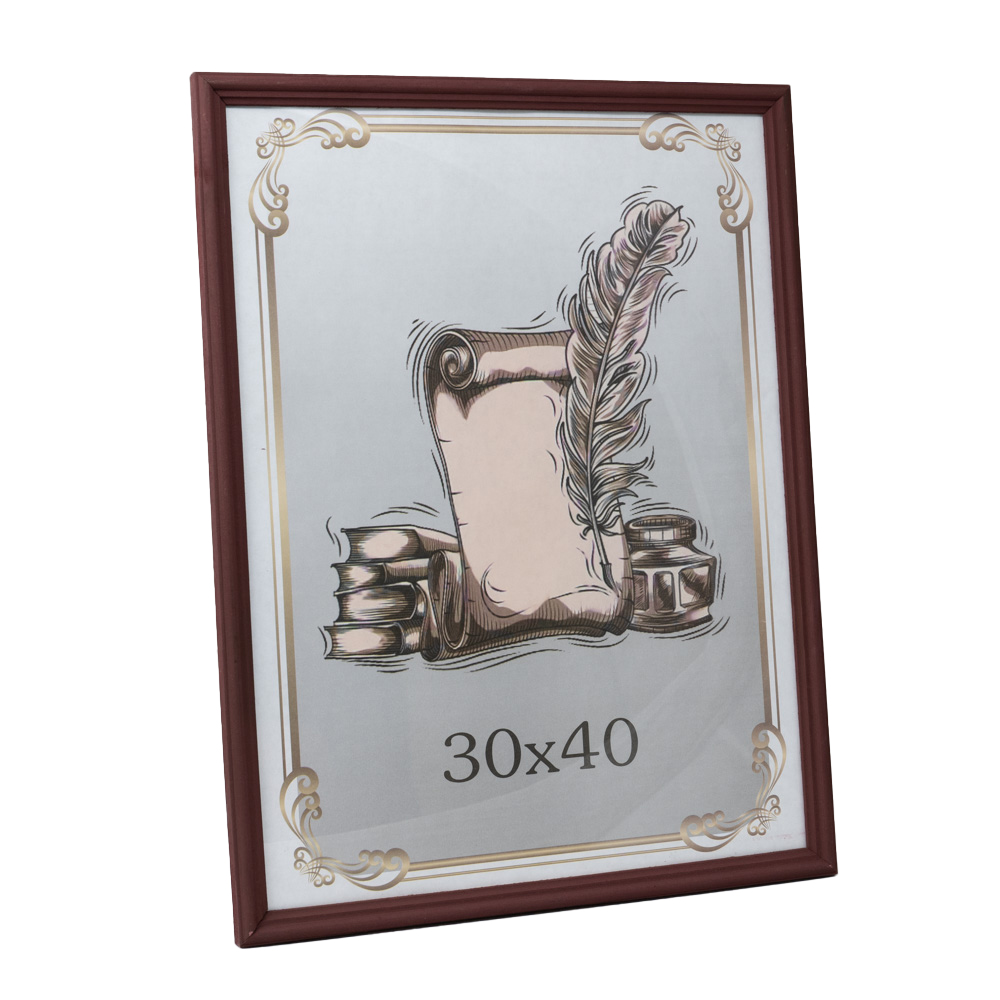 Фоторамка Baummann 30x40 см, красное дерево