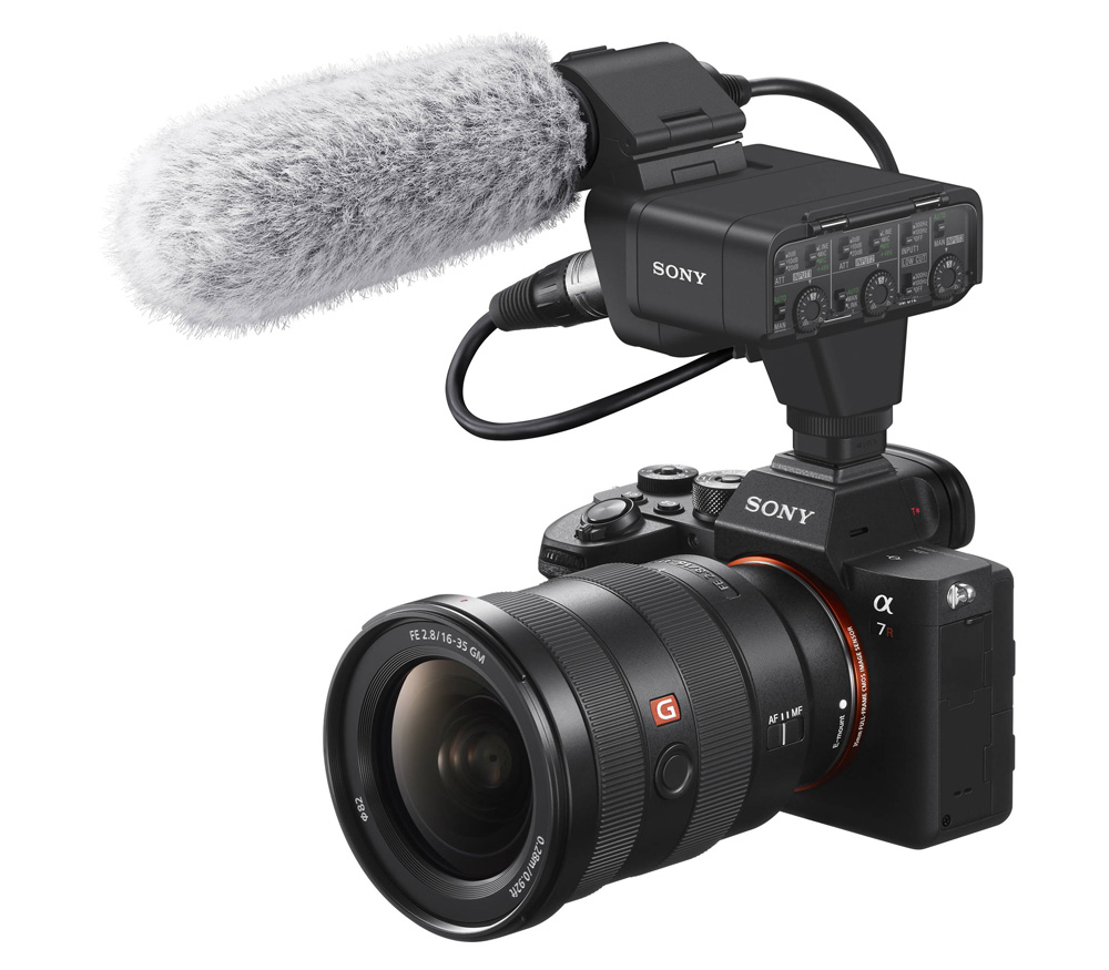 Аудиоадаптер + микрофон Sony XLR-K3M
