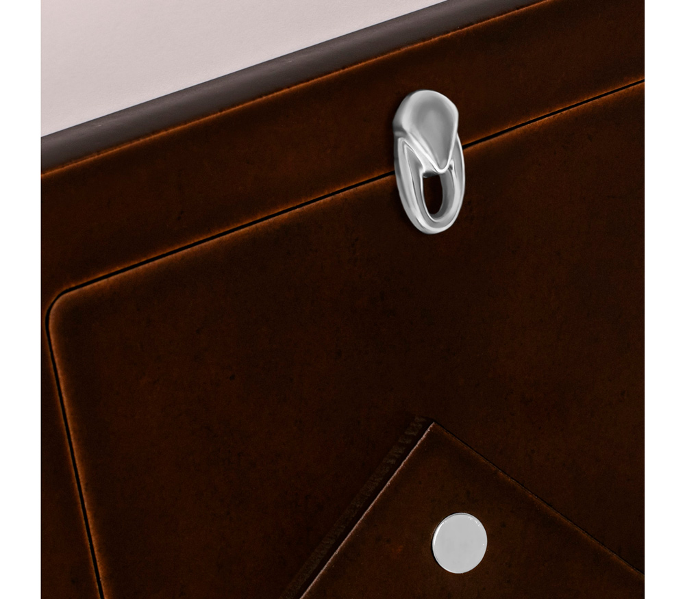 Фоторамка ZEP 15x20 см Larino, металл, серебристая