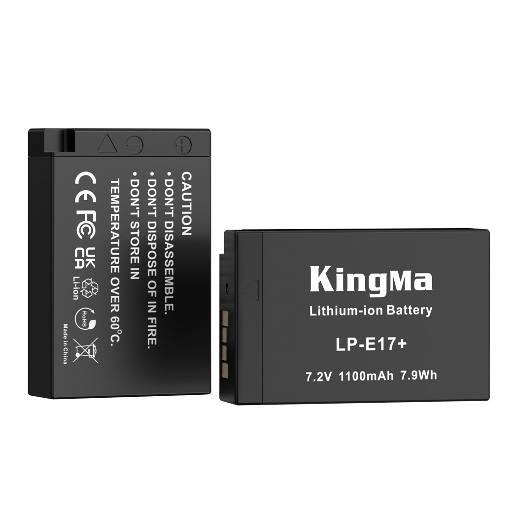 Аккумулятор Kingma LP-E17+ декодированный, с защитным кейсом