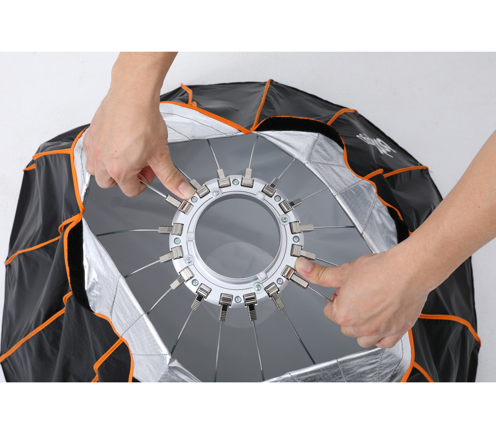 Софтбокс Godox QR-P90 параболический, быстроскладной, 90 см