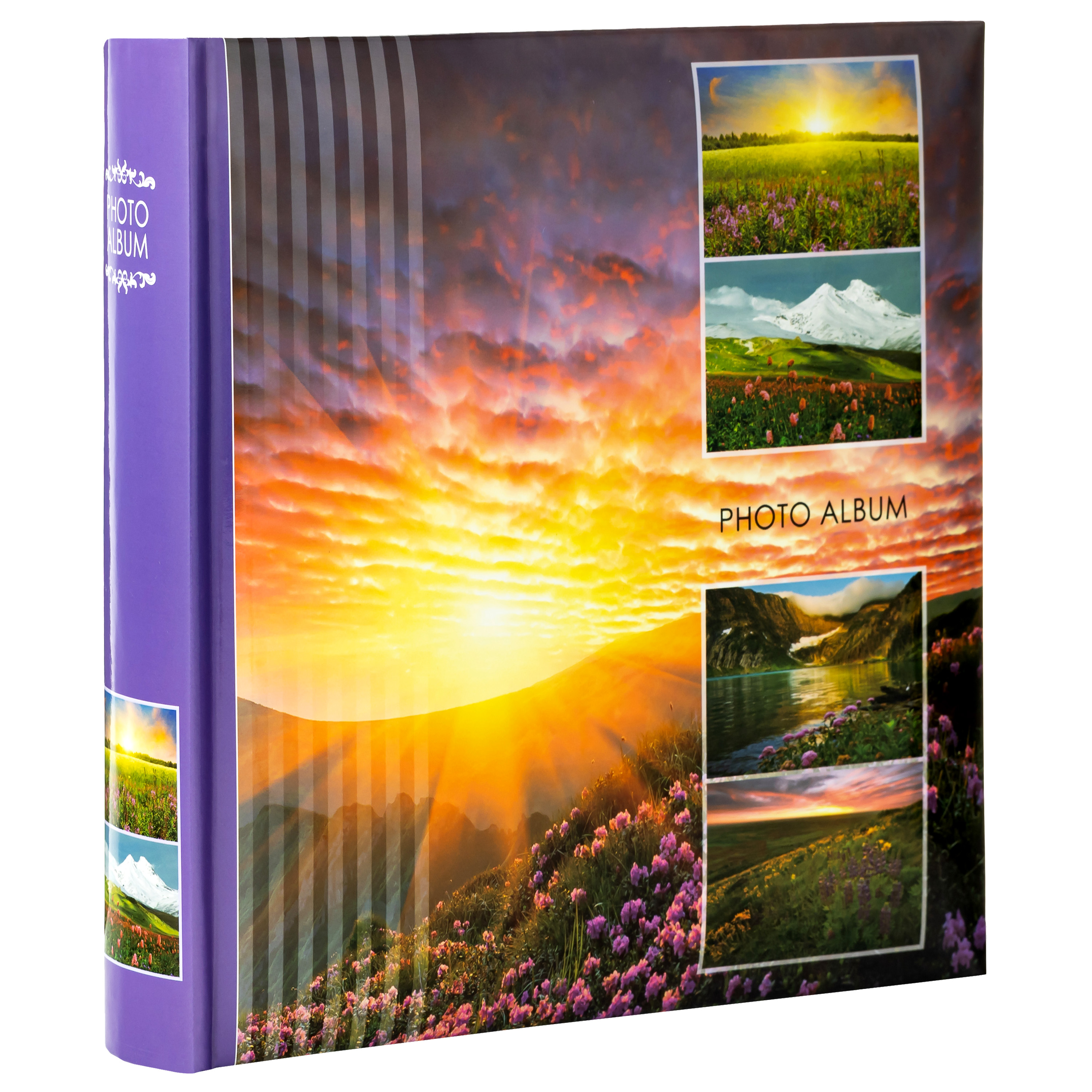 Фотоальбом Fotografia 10x15 см 200 фото, книжный переплет, «Пейзаж», FA-BBM200-106