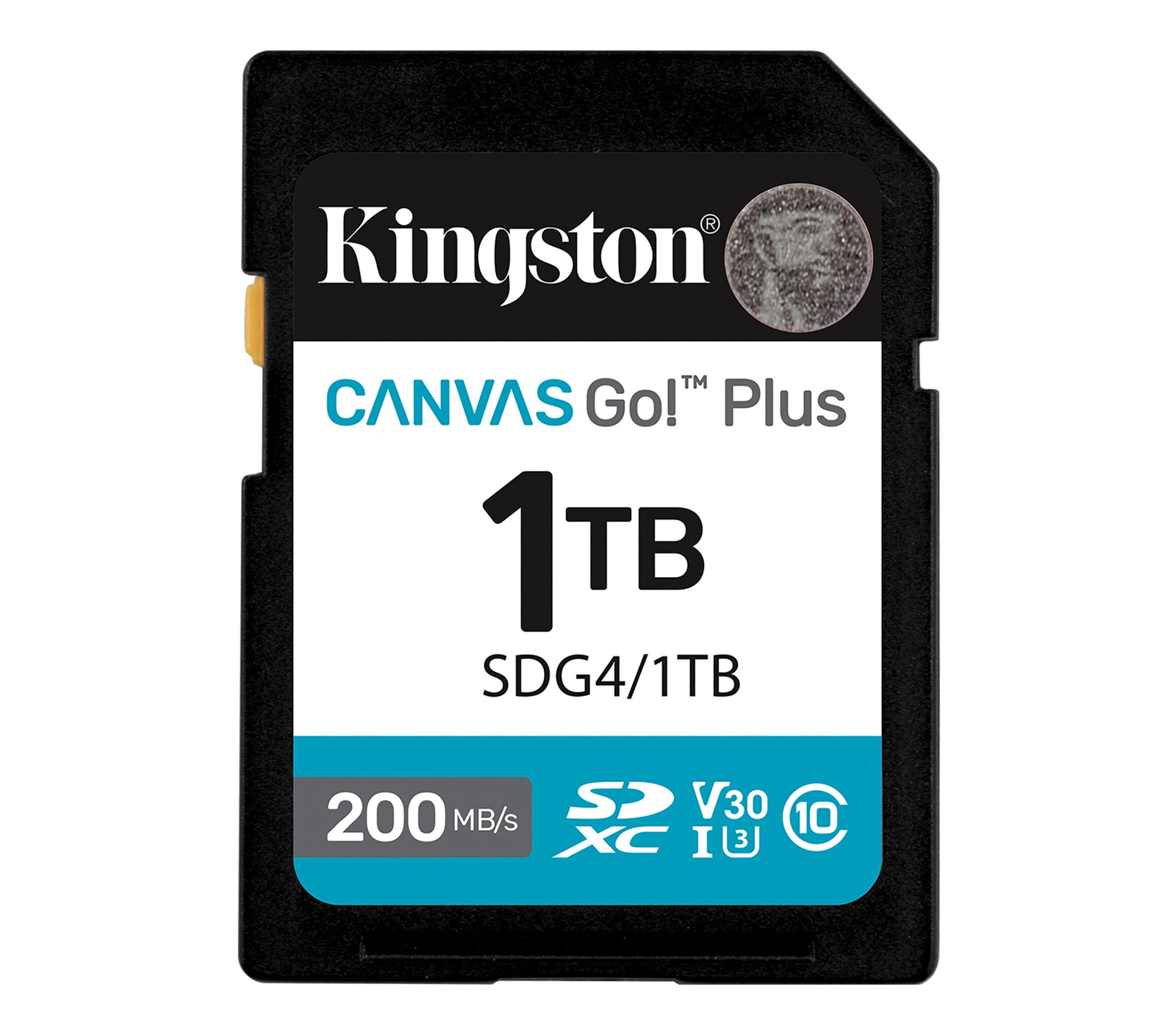 Карта памяти Kingston SDXC 1TB Canvas Go! Plus G4 UHS-I U3 V30 160/200Mb/s