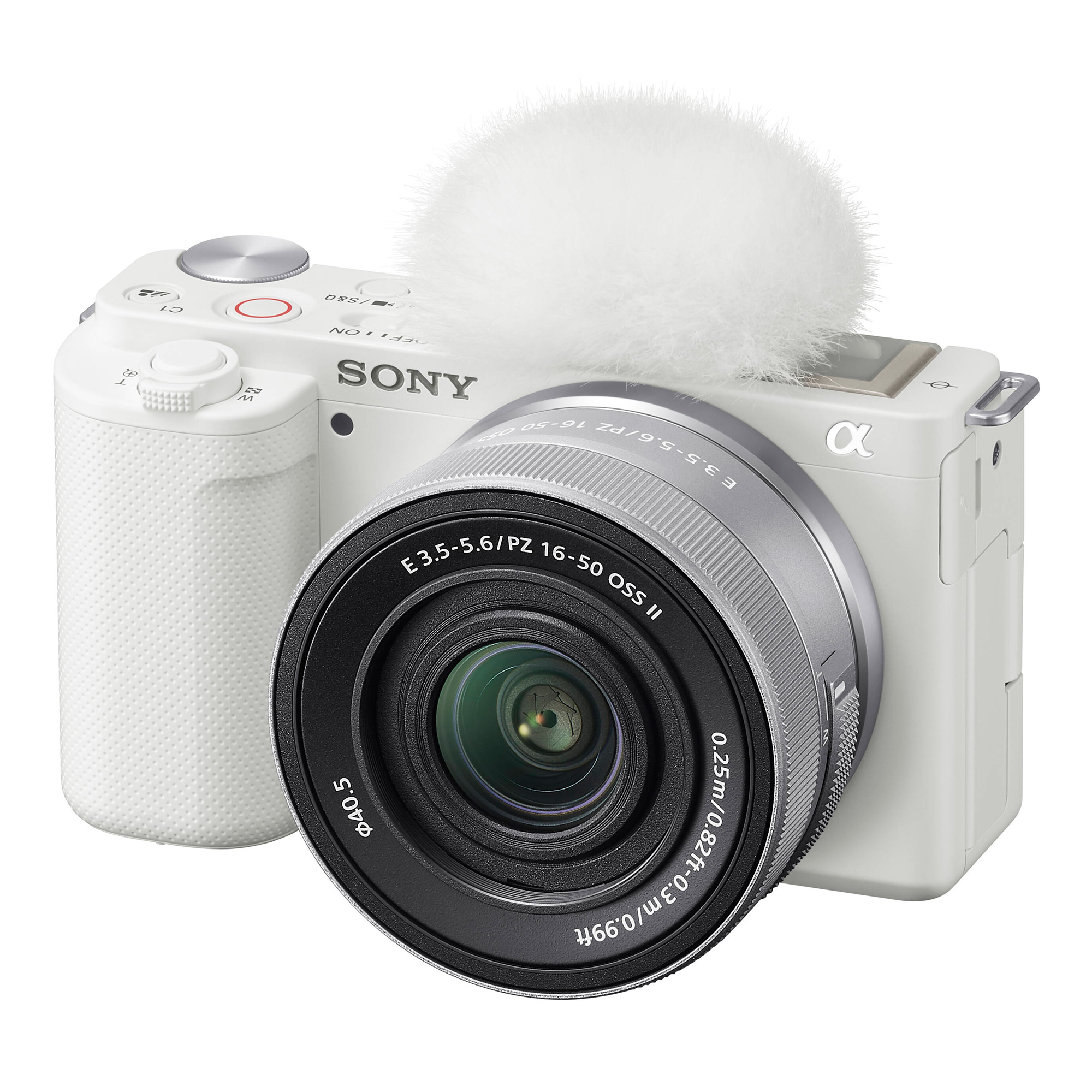 Беззеркальный фотоаппарат Sony ZV-E10 Kit 16-50 II, белый
