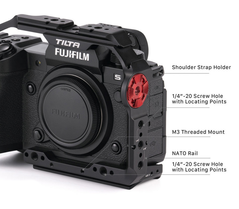 Клетка Tilta Full Camera Cage для Fujifilm X-H2S, черная