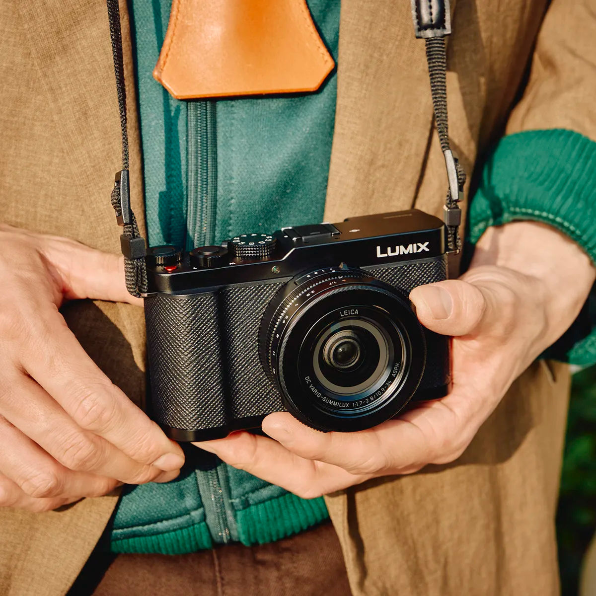 Компактный фотоаппарат Panasonic Lumix L10, чёрный