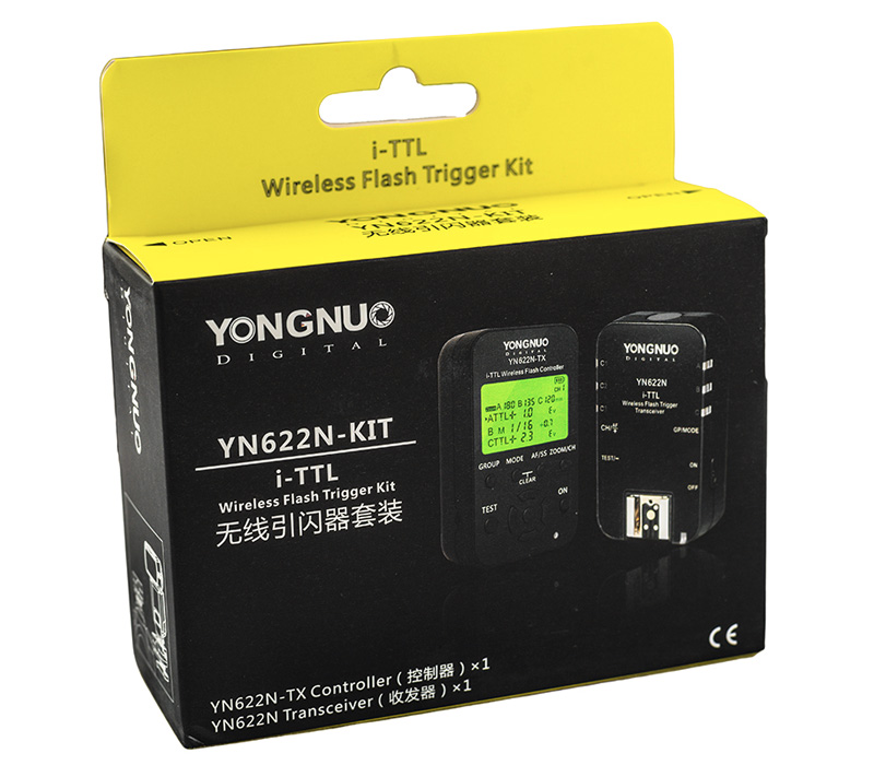 Комплект радиосинхронизации Yongnuo YN-622N + YN-622N-TX, TTL, для Nikon
