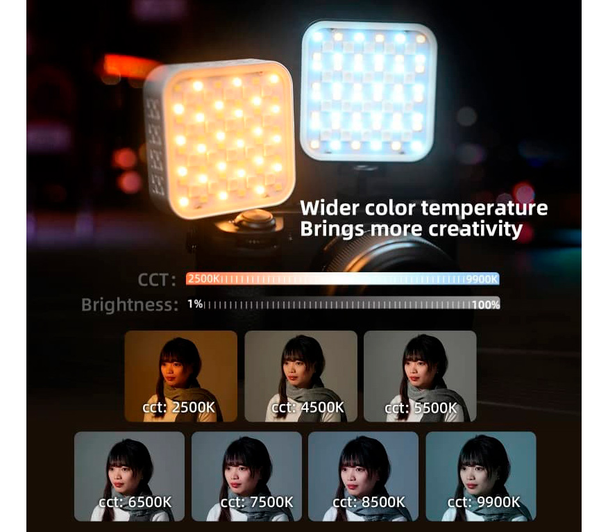 Осветитель Yongnuo YN60 RGB II, 2500-9900К, 6 Вт