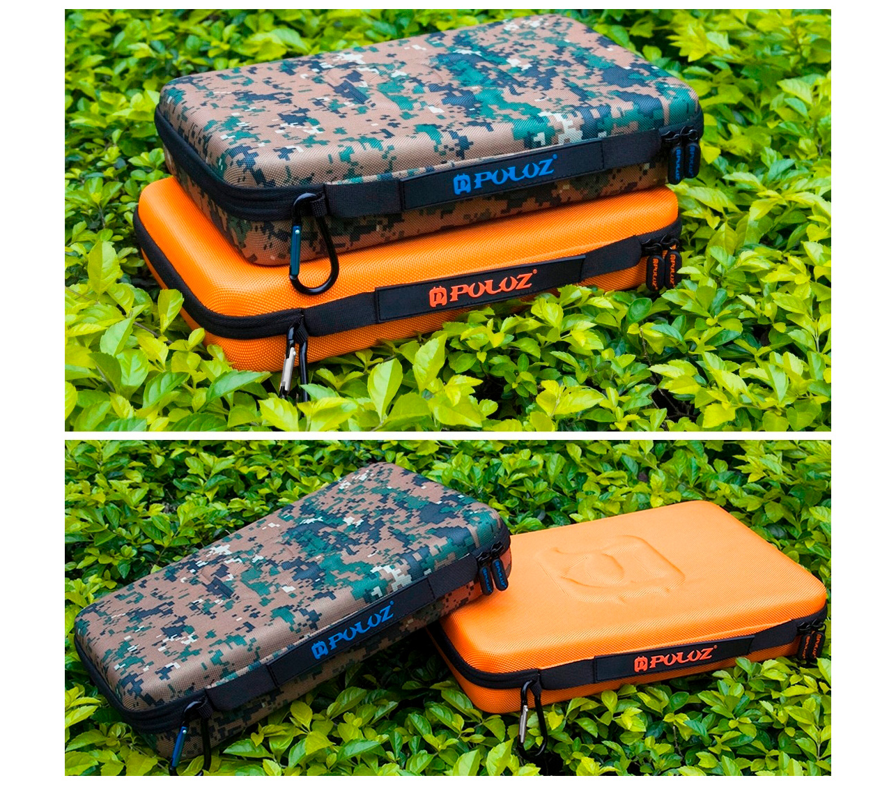 Чехол Puluz PU170 Waterproof Travel Case, 32x22x7 см, оранжевый