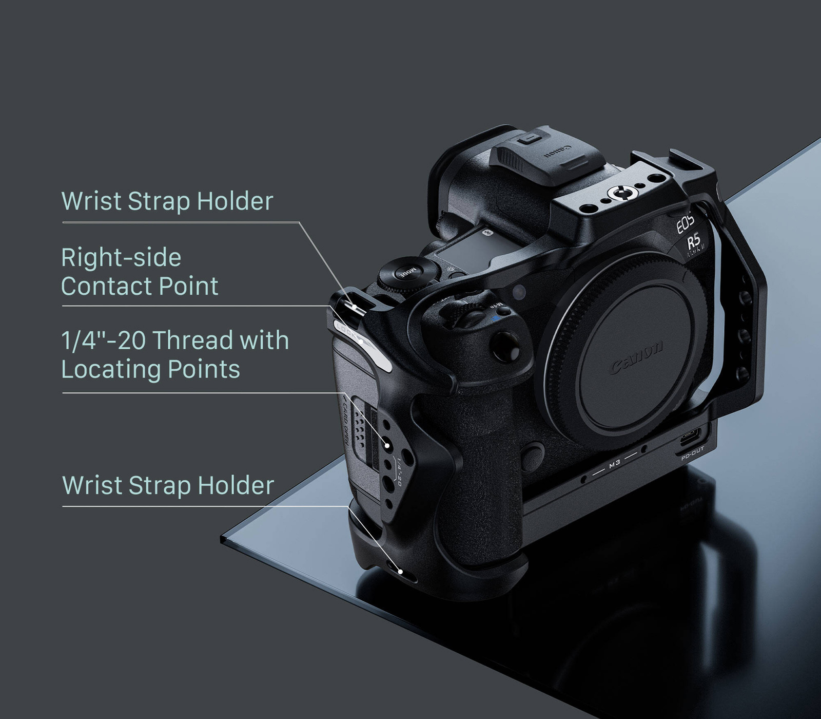 Клетка Tilta Camera Cage для Canon R5 Mark II, с охлаждением, Base Kit