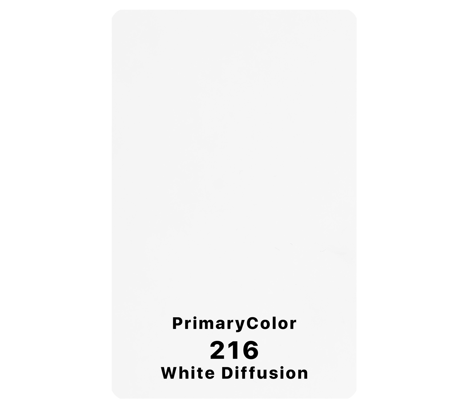 Рассеивающий фильтр primary color 216 White Diffusion, белый, рулон 1.2 х 10 м