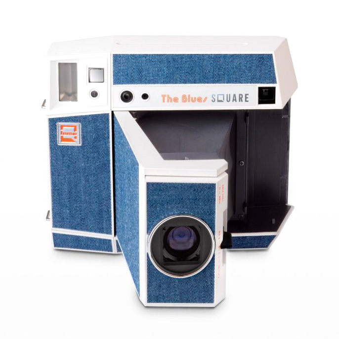 Фотоаппарат моментальной печати Lomography LOMO'Instant Square Glass The Blues Edition