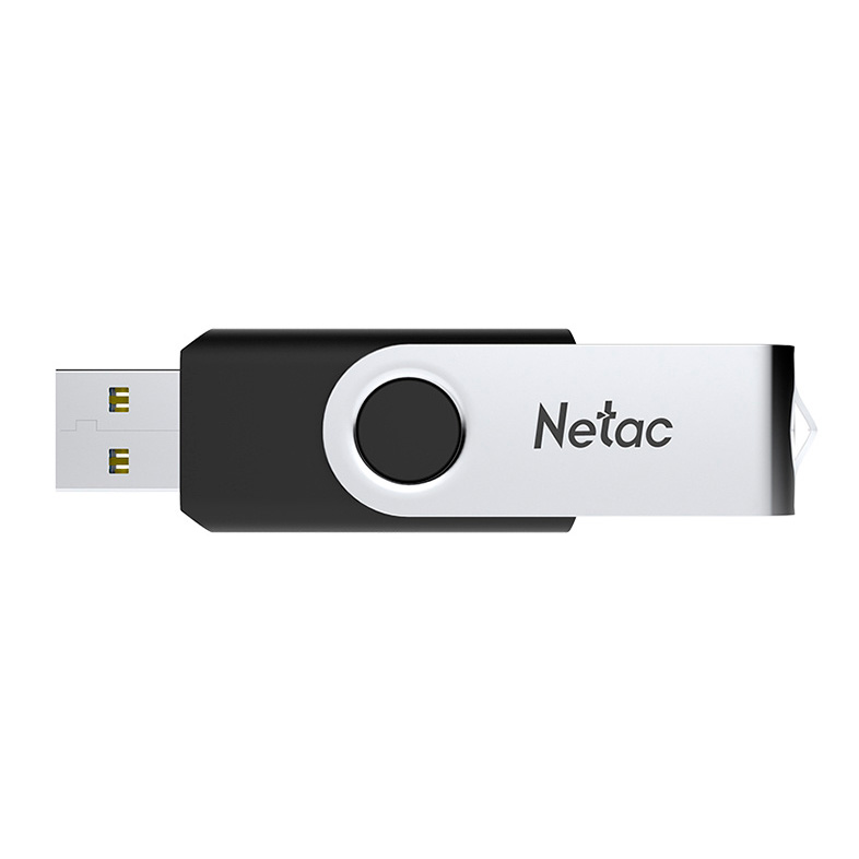 Накопитель Netac USB3 Flash 16GB U505, черный / серебро