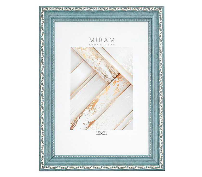Фоторамка Мирам 15х21 см, голубая (642398-6)