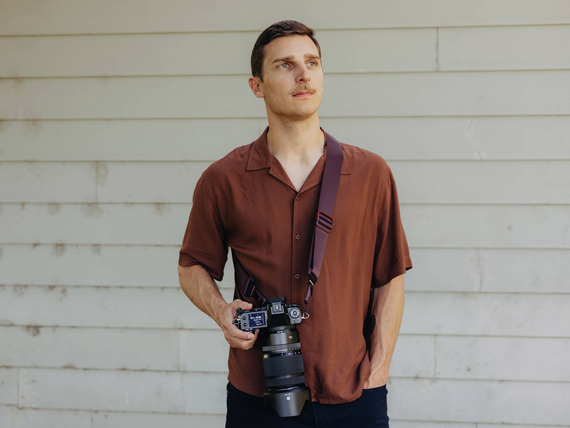 Ремень Peak Design Camera Strap Slide Eclipse, бордо