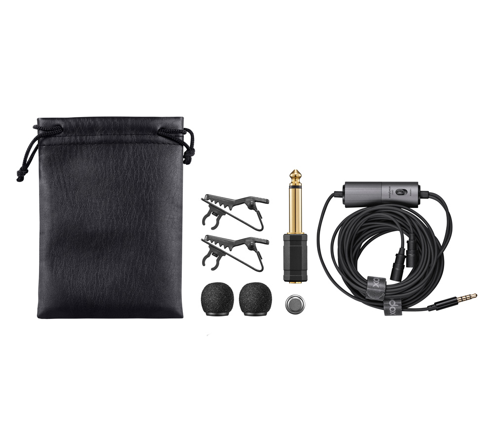 Микрофон Godox LMD-40C двойной петличный, 3.5 мм TRS / TRRS, кабель 4 м