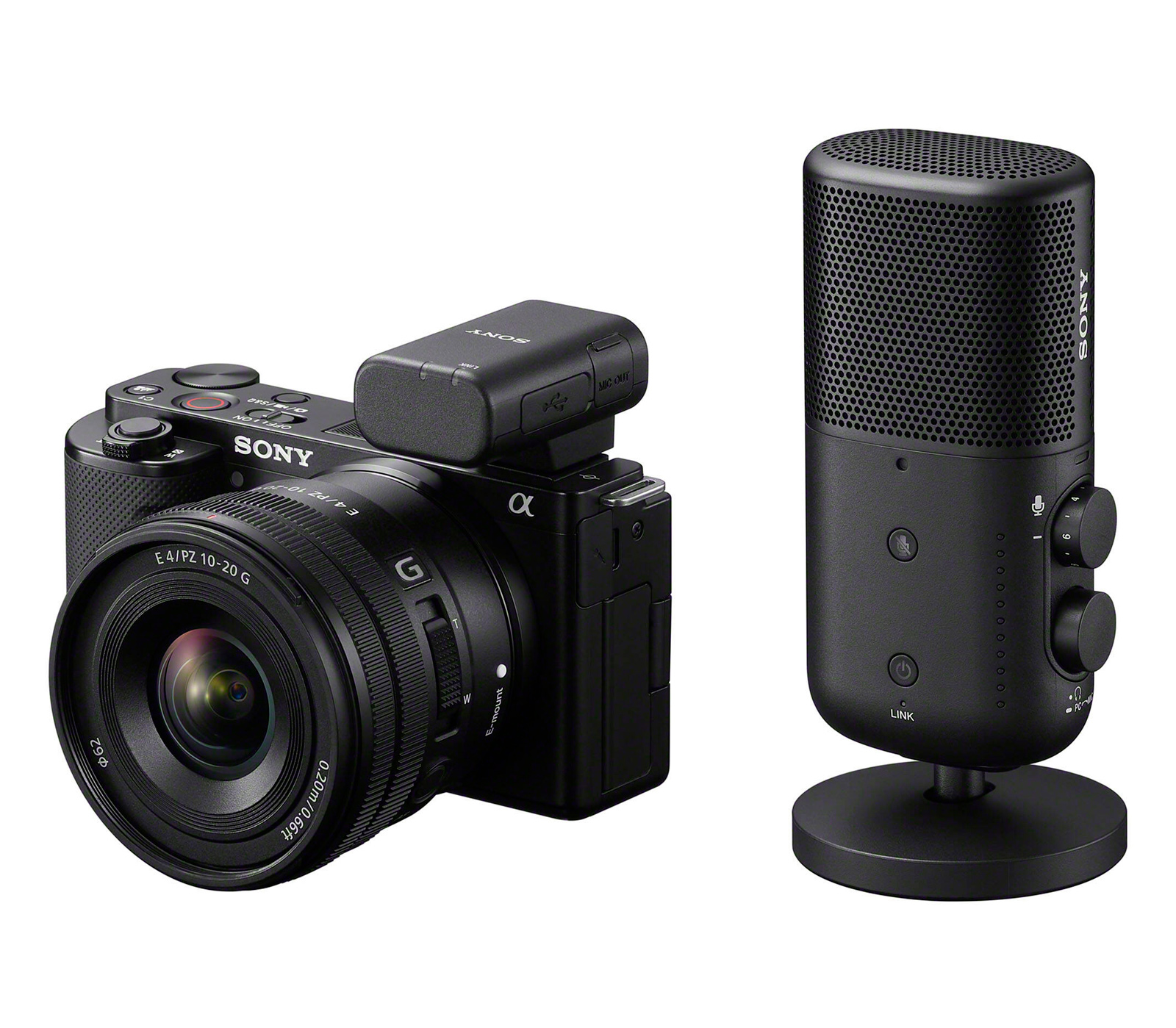 Беспроводной микрофон Sony ECM-S1, Bluetooth 5.3 LC3plus, MI Shoe / 3.5 мм / USB-C