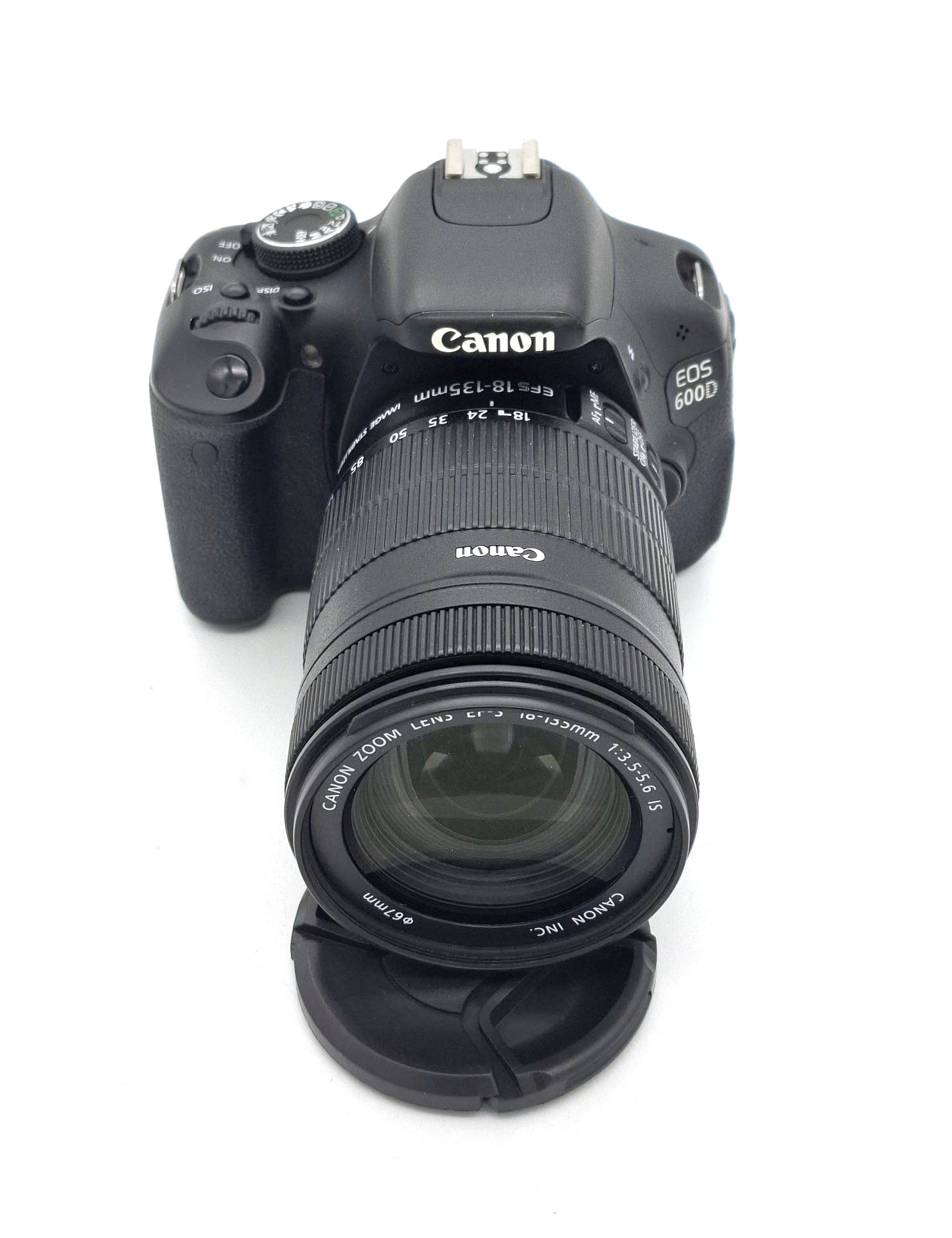 Зеркальный фотоаппарат Canon EOS 600D Kit EF-S 18-135mm IS (состояние 5-) (б/у)