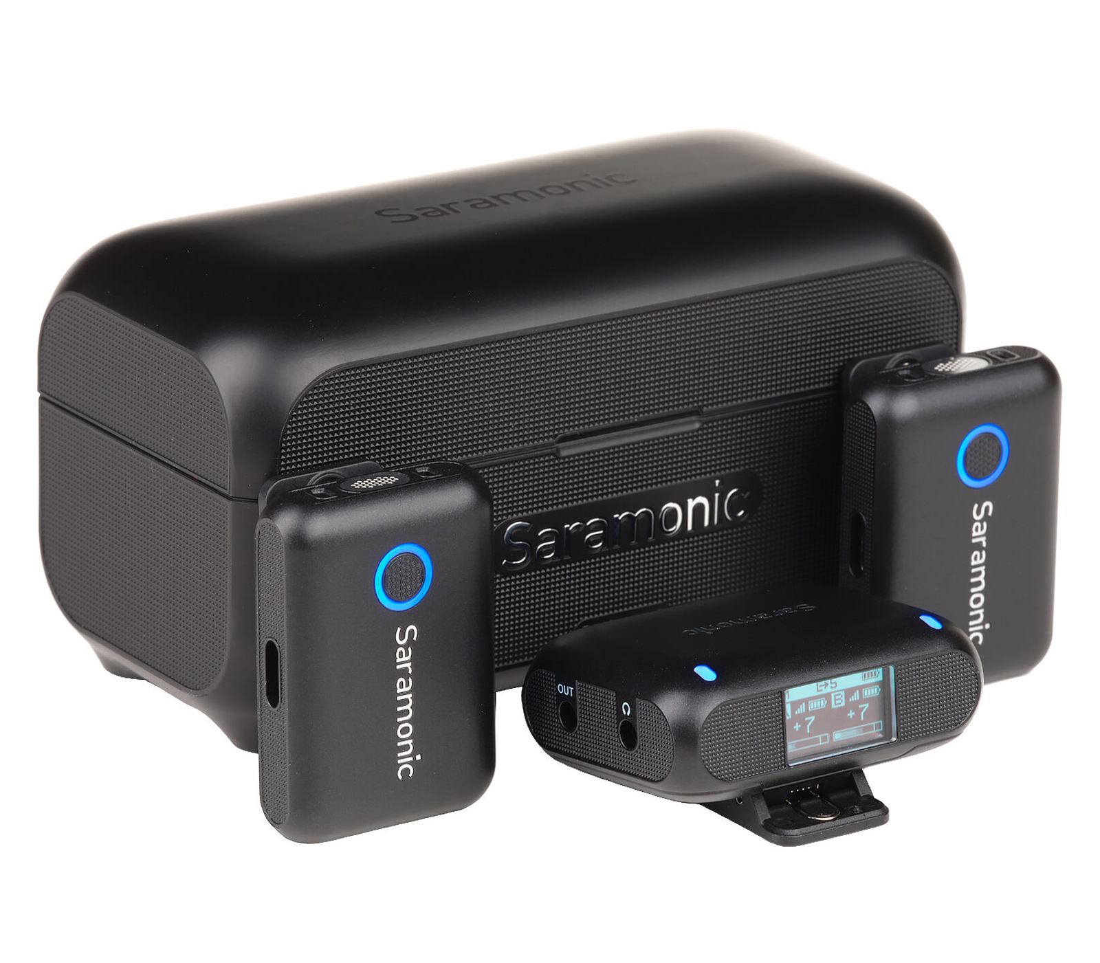 Беспроводная система Saramonic Blink500 B2+, TX+TX+RX, USB-C, Lightning, 3.5 мм