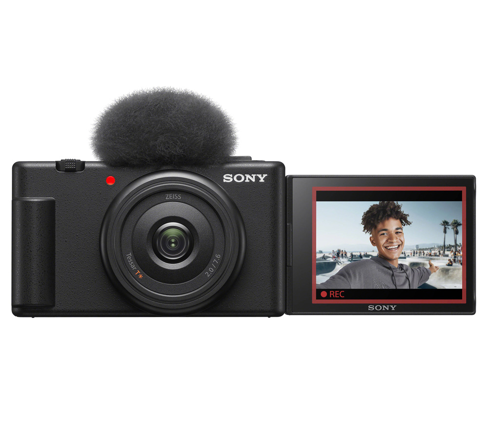 Компактный фотоаппарат Sony ZV-1F, черный