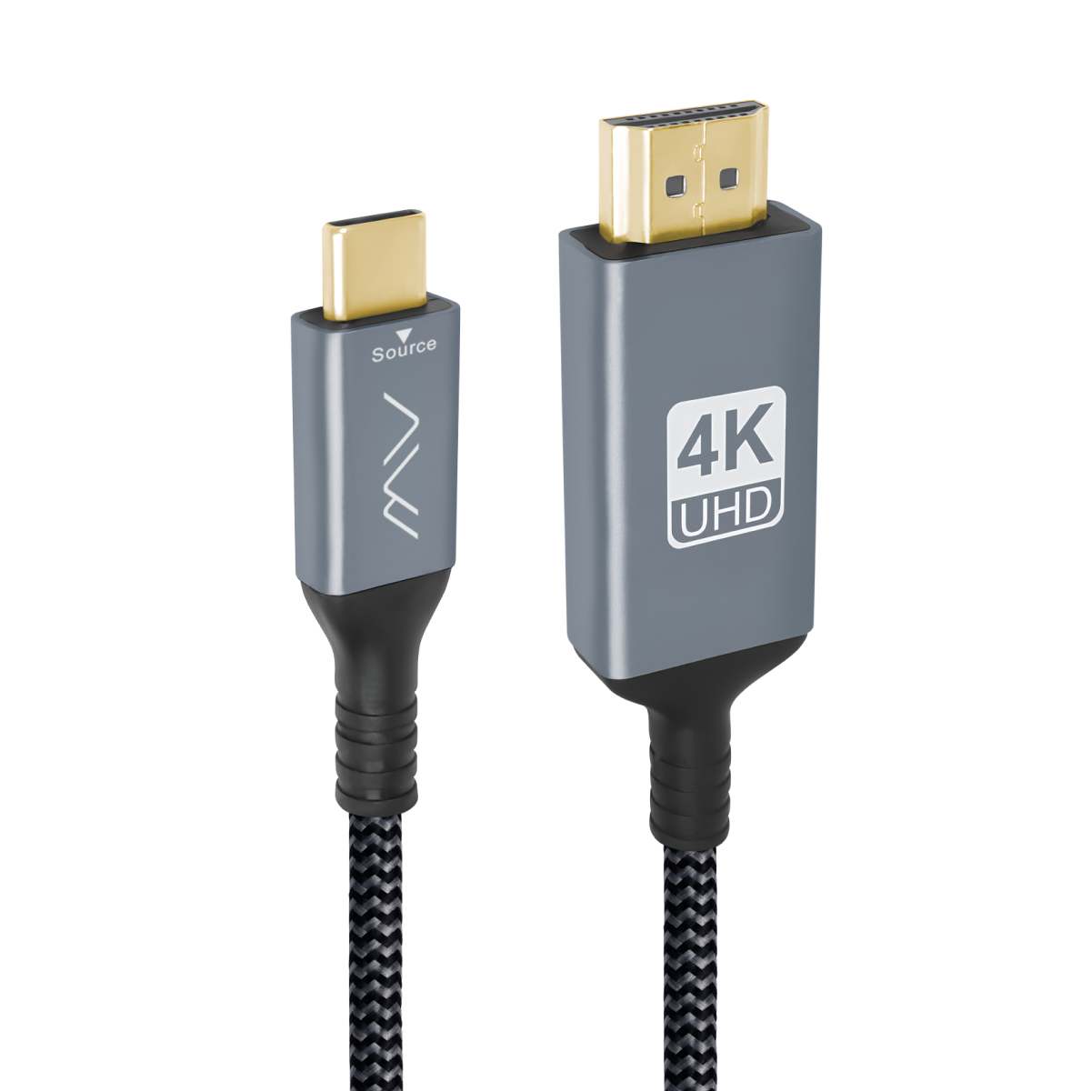 Кабель Caweon Visario ACC-2M, USB-C / HDMI 2.0, длина 2 м