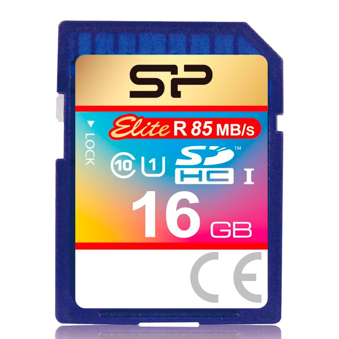 Карта памяти Silicon Power SDHC 16GB Elite UHS-I U1