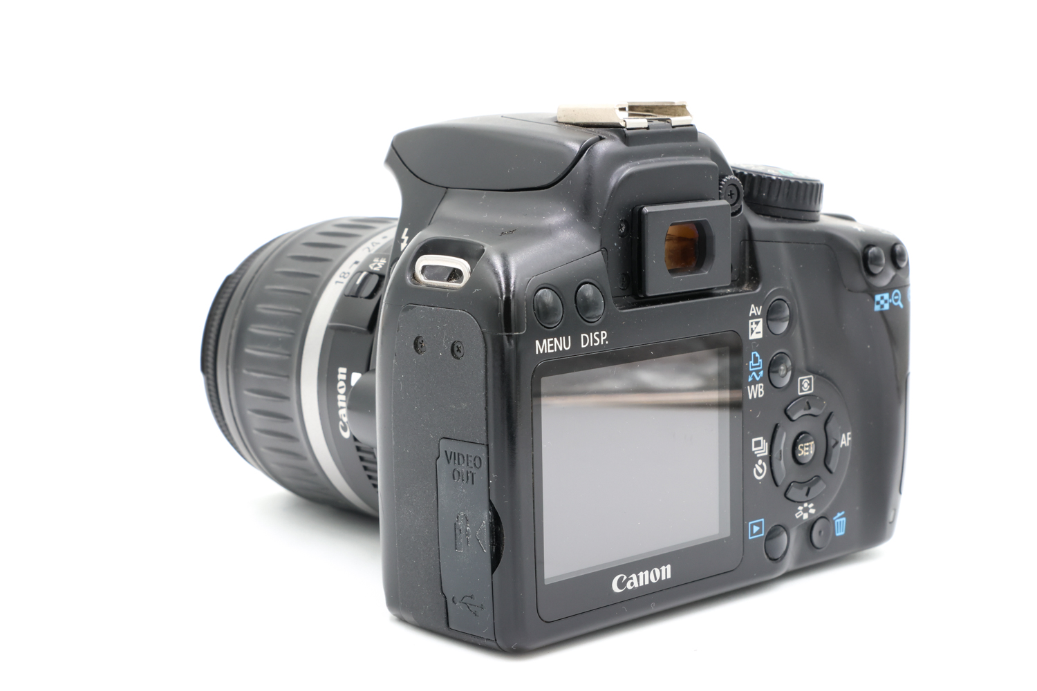 Зеркальный фотоаппарат Canon EOS 1000D Kit 18-55 II (состояние 5-) (б/у)