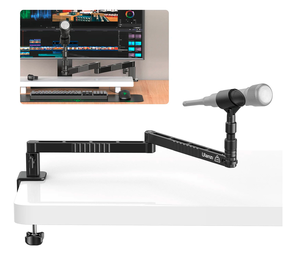 Держатель микрофона Ulanzi LS26 Low Profile Microphone Arm V2