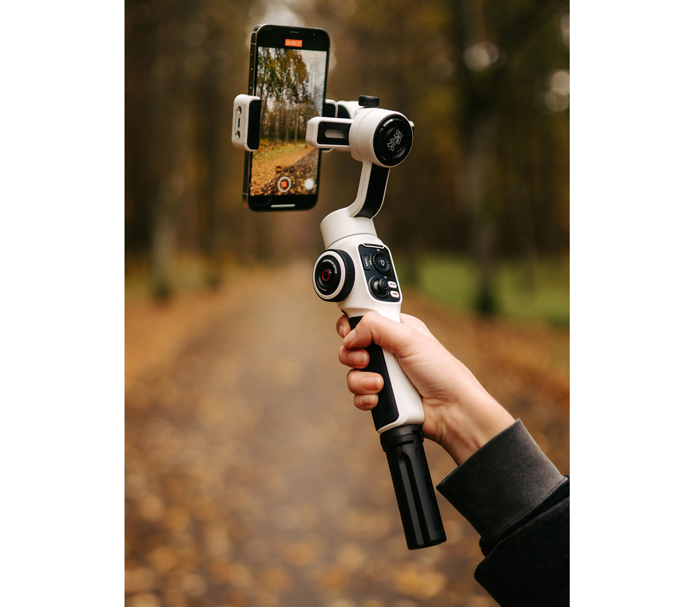 Стабилизатор Zhiyun Smooth 5S Combo Kit для смартфонов, белый