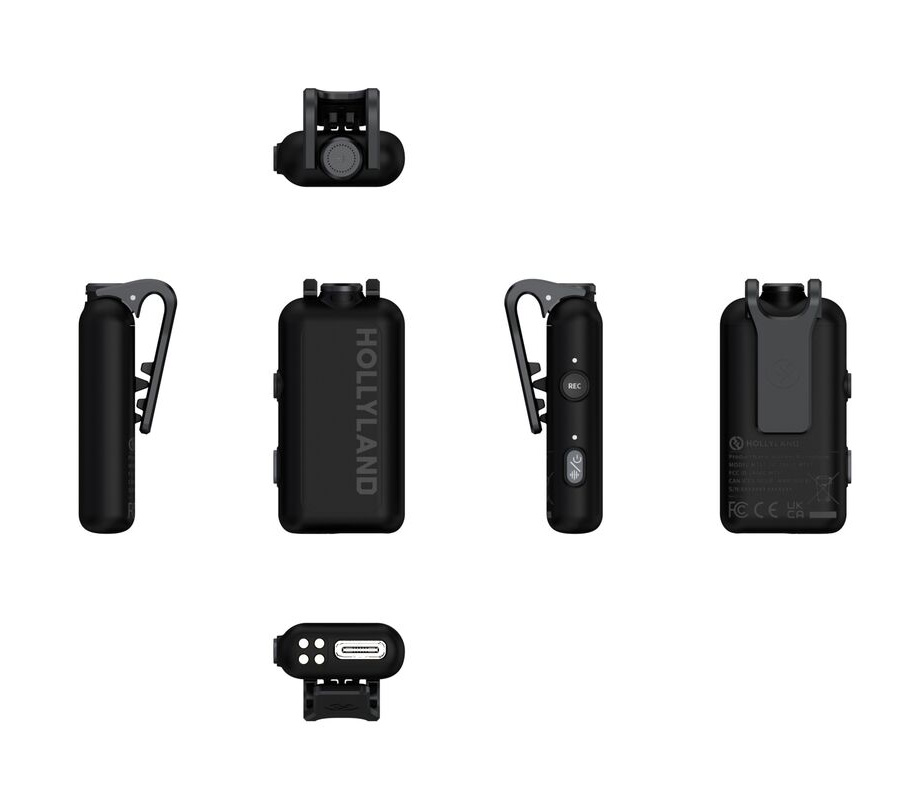 Беспроводная система Hollyland LARK MAX 2 Combo, 2 TX + 2 RX