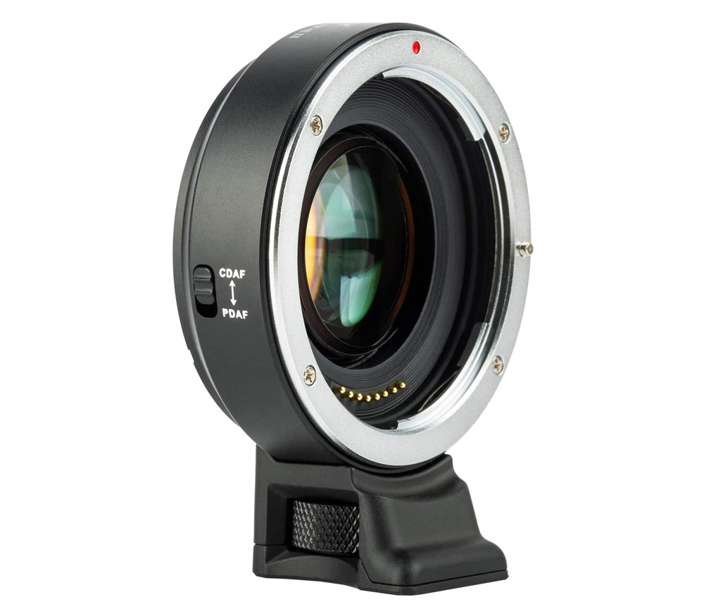 Адаптер Viltrox EF-EII,  для объективов Canon EF на камеры Sony E, увеличение 0.71х