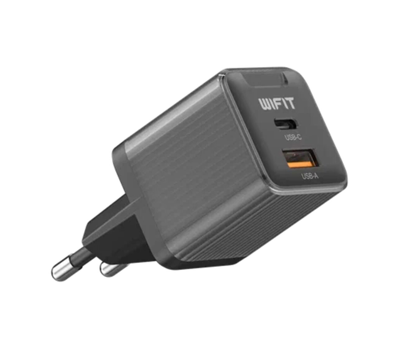 Сетевое зарядное устройство Wifit GC1 45W, GaN, USB A + Type-C, черный