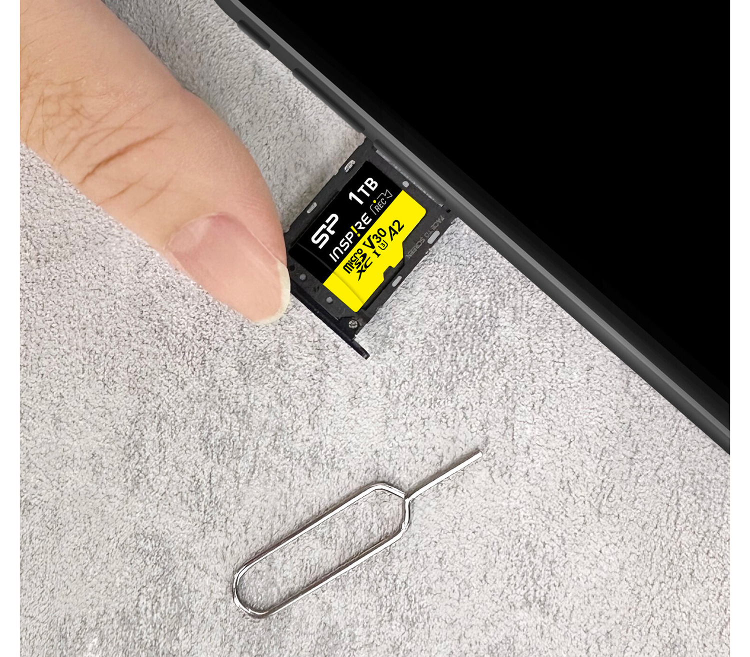 Карта памяти Silicon Power MicroSDXC 256GB Inspire UHS-I V30 / U3 A2 170/150MB/s