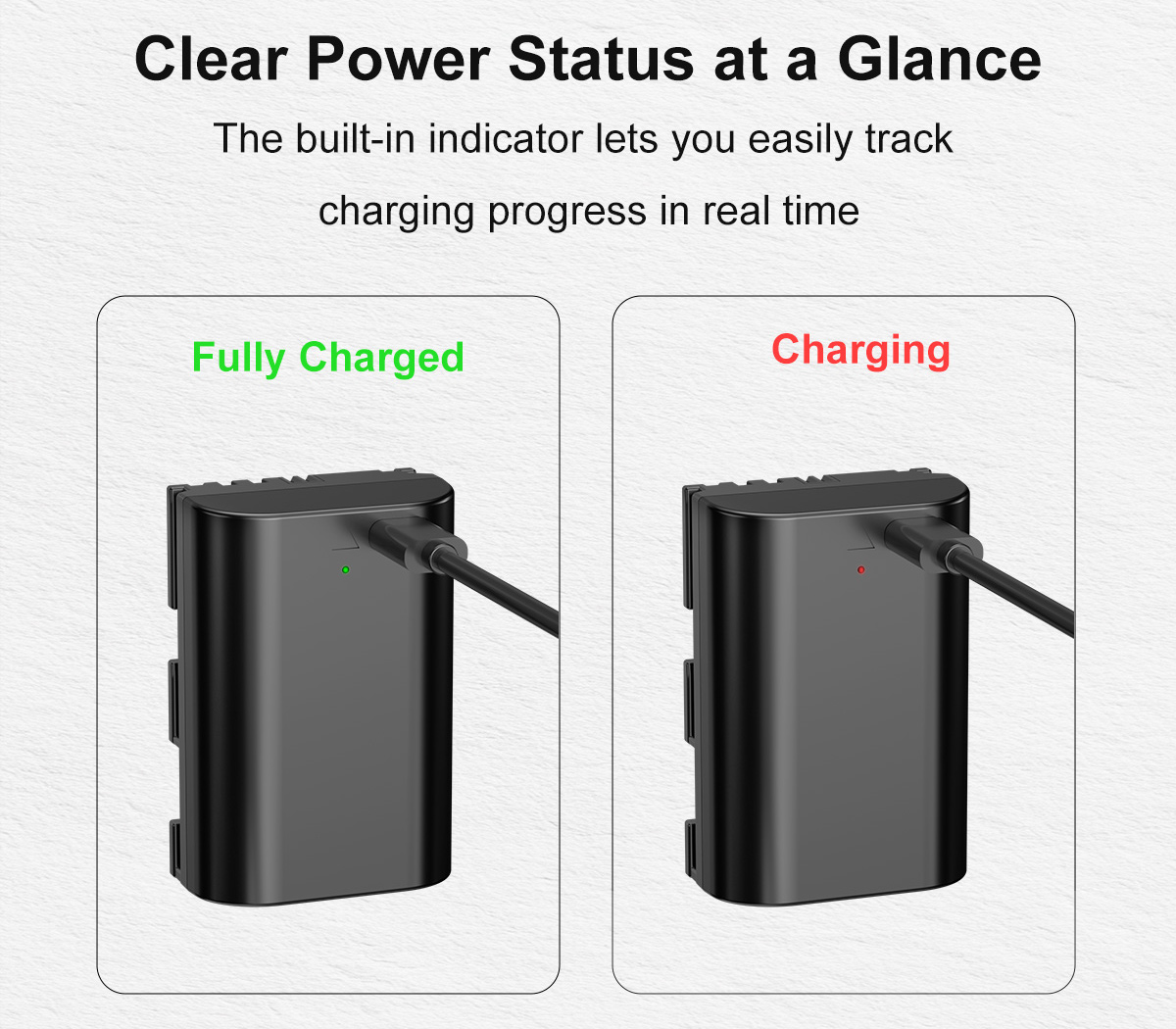 Аккумулятор Kingma LP-E6P с портом зарядки USB-C, 2600 мАч