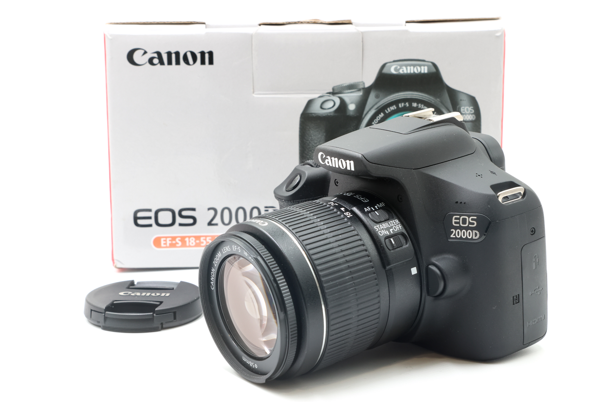 Зеркальный фотоаппарат Canon EOS 2000D Kit EF-S 18-55 IS II (состояние 5) (б/у)