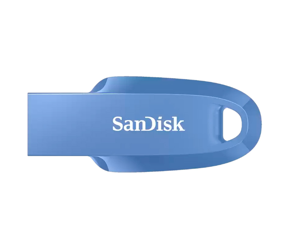Накопитель SanDisk USB3.2 Flash 128GB Ultra Curve, синий